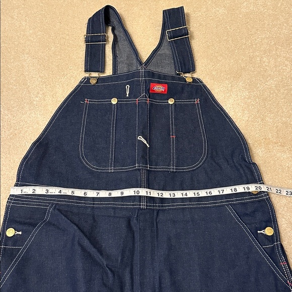 Dickies Men's Dark Blue Denim Overalls size 40x 30 - Picture 4 of 13